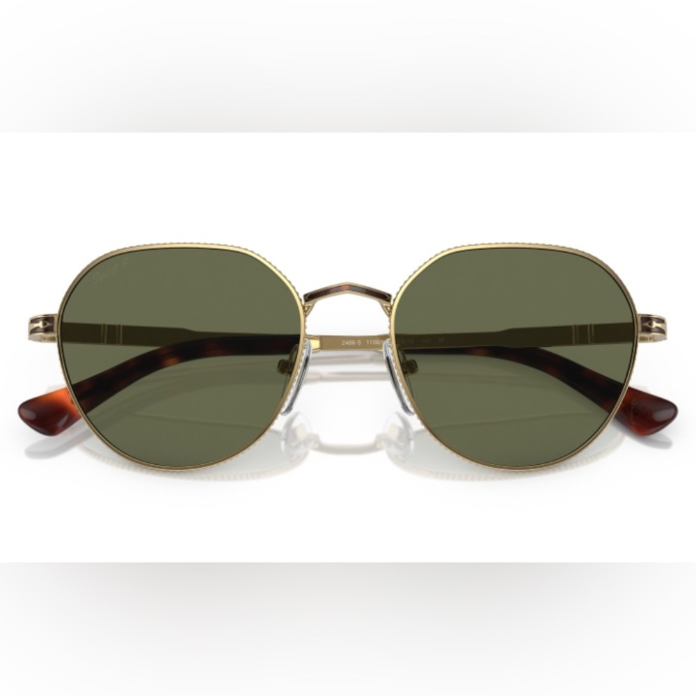 NEW Persol Gold Sunglasses